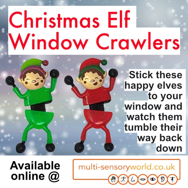 Elf Window Crawlers Fidget Toys Multi-Sensory World 