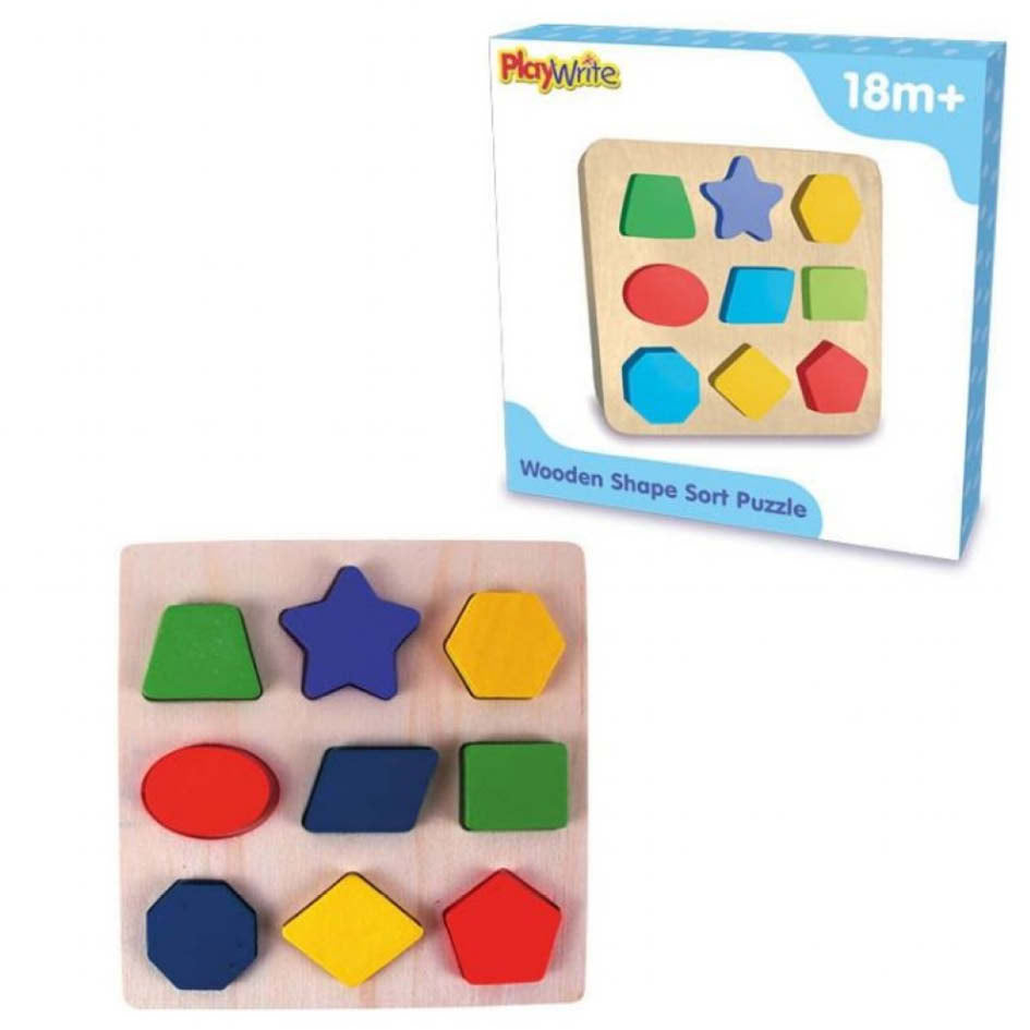 Wooden shape sorter hotsell