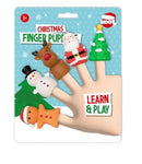 Christmas Finger Puppets Fidget Toys Multi-Sensory World 