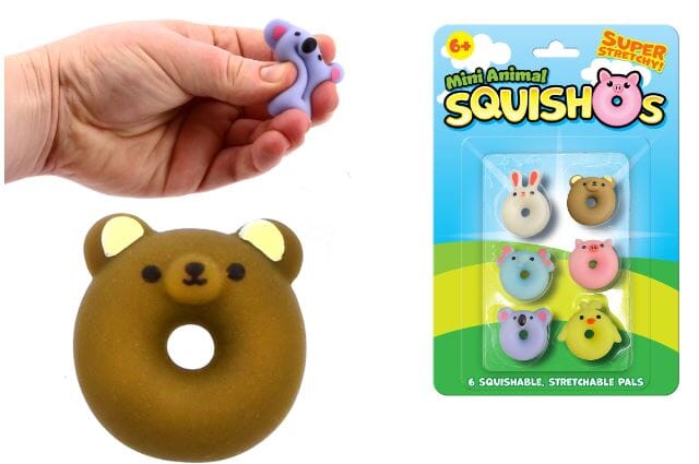 Squishos Set Fidget Toys Multi-Sensory World 