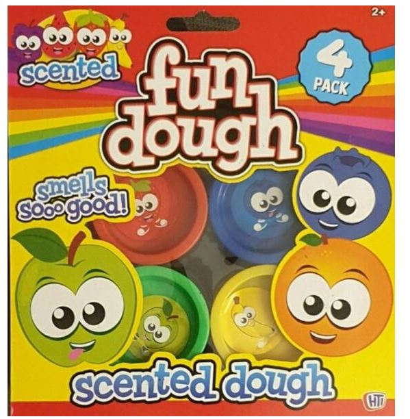 4 Pack Scented Doh Sensory Toys Multi-Sensory World 
