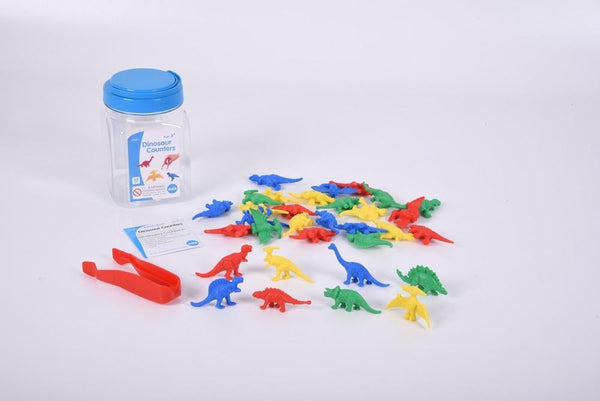 Dinosaur Counters Jar Educational & Schools Multi-Sensory World 