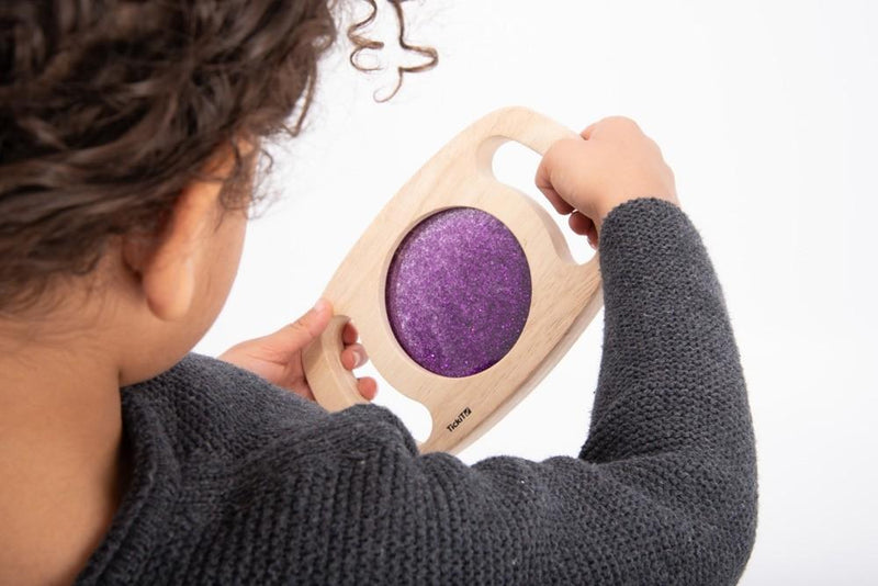 Easy Hold Glitter Panel - Purple Sensory Toys Multi-Sensory World 