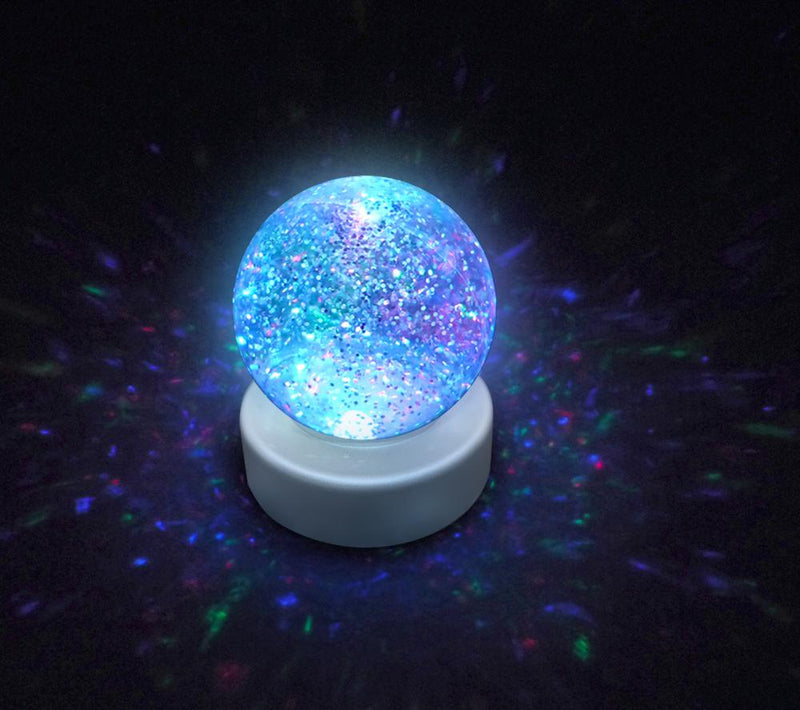 Light up Glitter Ball Glow Toys & Lighting Multi-Sensory World 