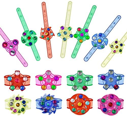 Light Up Spinner Bracelets Glow Toys & Lighting Multi-Sensory World 