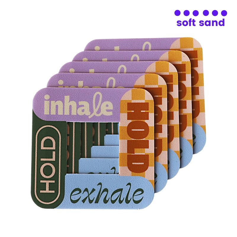 Mindfulness Stickers Health & Well-being Multi-Sensory World Inhale/Exhale Square 
