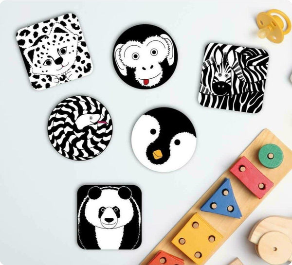 Monochrome Developmental Decals Baby Sensory Toys Multi-Sensory World 