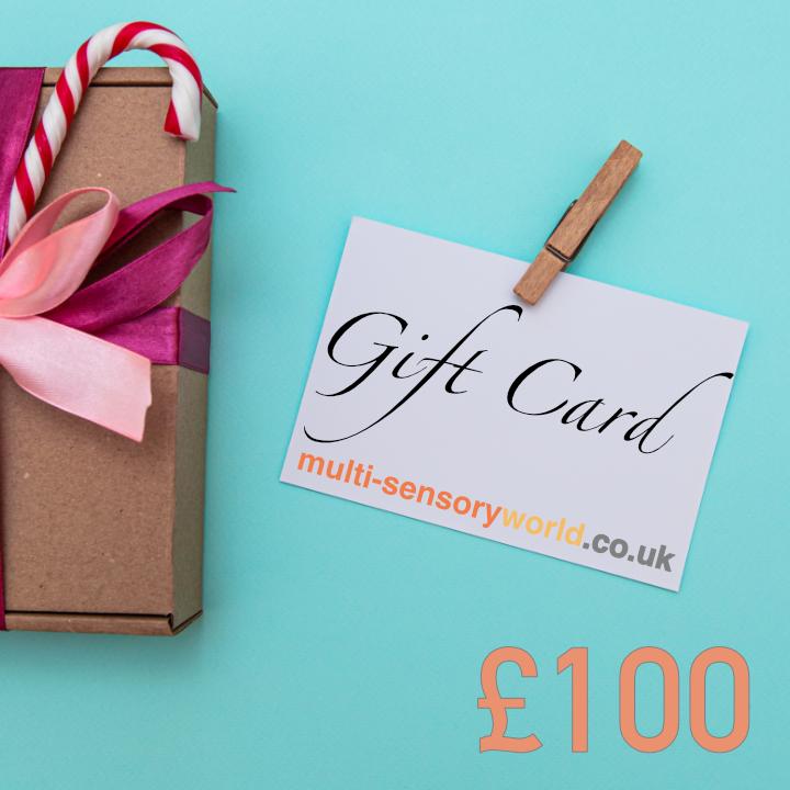 Sensory Gift Card Presents MultiSensory World