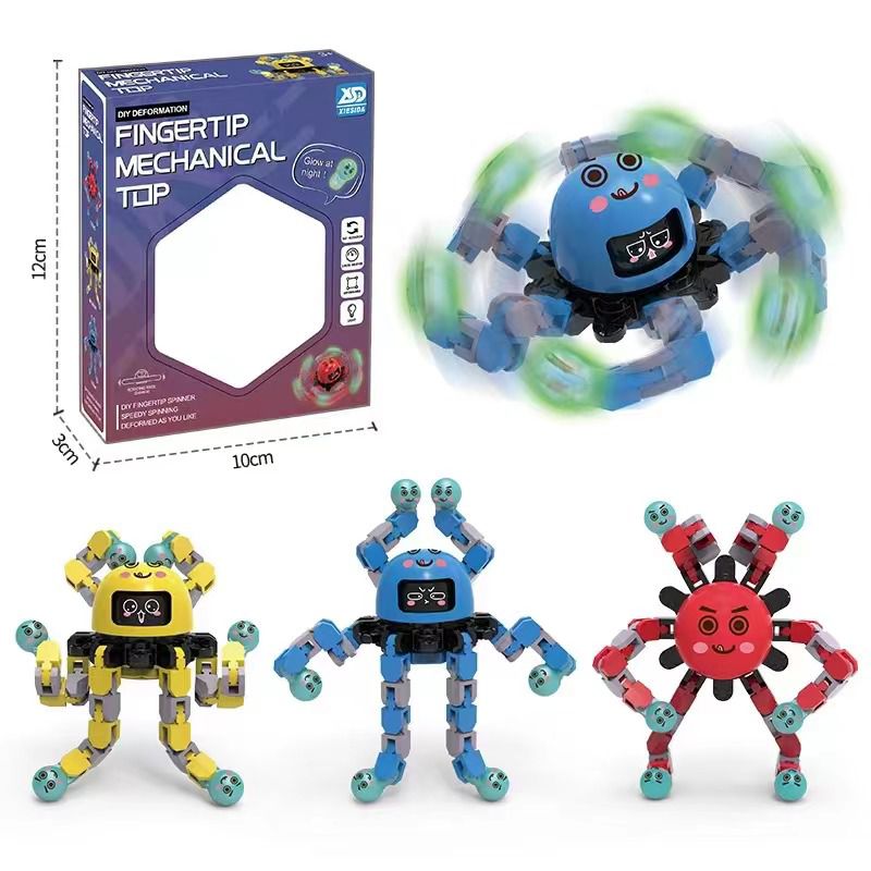 Robot Spinners Fidget Toys Multi-Sensory World 