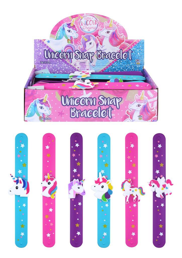 Unicorn Snap Bracelet Fidget Toys Multi-Sensory World 