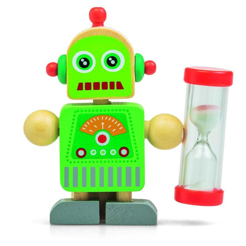 Various types of Toothbrush Timer Health & Well-being Multi-Sensory World Green Robot 