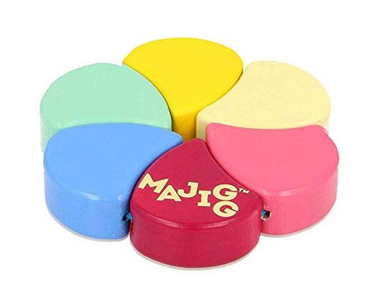 Wooden Flip Flop Bracelet Baby Sensory Toys Multi-Sensory World Green 