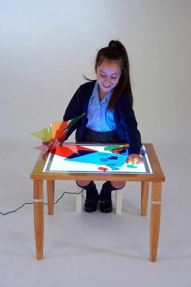 Wooden Light Table Educational & Schools Multi-Sensory World 
